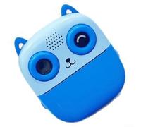 Dispositivo di imaging digitale per bambini con funzione di stampa termica AI Voice Image Tools e registrazione video 1080p per gioco di sviluppo (blu)