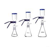 Dispositivo di laboratorio per filtro sottovuoto in vetro Boro3.3 con inserto in sabbia, resistente al calore fino a 200 °C per una filtrazione sicura ed efficiente in laboratori chimici e medici (500