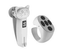 Dispositivo Di Lettura A Mani Libere - Dispositivo Di Pagina Remoto Da 45 Mm, Clicker Digitale Wireless | Controller Per Fumetti, Romanzi, Tablet, Smartphone, Accessorio Per E-book, Strumento