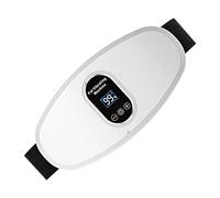 Dispositivo di massaggio addominale | Cintura di vibrazione wireless regolabile | Stimolatore addominale elettrico per uomini e donne, rilassamento del corpo, bruciore di grassi, vita, fitness, uso do