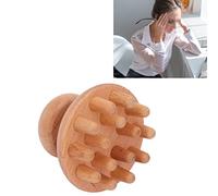 Dispositivo di massaggio anti -cellulite Zenithaur, massaggiatore a forma di funghi in legno, strumento manuale di massaggio in legno per promuovere la circolazione e alleviare la