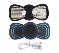 Dispositivo di massaggio EMS - Dispositivo di massaggio elettrico | Massaggiatore portatile per massaggio muscolare intelligente elettrico per la parte bassa della schiena