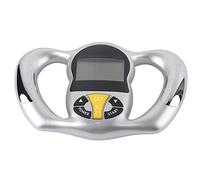 Dispositivo di misurazione del grasso corporeo portatile con schermo LCD, tester per grasso corporeo, strumento di misurazione del grasso corporeo tenuto in mano per la salute digitale, traccia la salute del corpo, per donne e uomini