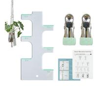 Dispositivo Di Misurazione Macrameeee - Righello Macrameeee | Macrameeeea Insegnamento Acrilico Fai-da-te Per Appendini Per Piante | Artigianato Macramè, Tessitura, Annodatura, Spessore 2,5-15,2 Cm, P