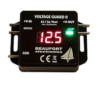 Dispositivo di monitoraggio della batteria programmabile V-Guard II da 12 V e 24 V con display