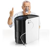 Dispositivo di ossigeno per la casa 1-7 l/min Concentratore di ossigeno continuo regolabile per la casa 30%-90% Generatore di ossigeno silenzioso per la casa