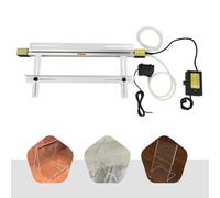 Dispositivo di piegatura, Macchina piegatrice a caldo in acrilico, piegatrice in plastica PVC acrilica in lega di alluminio con staffa regolabile adatta for materiali termoretraibili