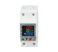 Dispositivo di Protezione Corrente Tensione 3IN1 Din Rail Rel 63A 230V Regolab