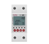 Dispositivo di protezione da dispersione verso terra, sovratensione e sottotensione, relè di protezione, interruttore di potenza, contatore di energia kWh, 63 A 230 V
