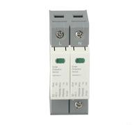 Dispositivo di protezione da sovratensione 2P 20kA/40kA 275V per impianto solare PV, deflettore flash con separatore termico e indicatore di errori, ignifugo (A)