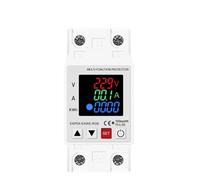 Dispositivo Di Protezione Da Sovratensione E Sottotensione Regolabile Con Display Da 63 A 230 V 3 In 1, Relè Di Protezione, Limite Di Protezione Da Sovracorrente