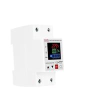 Dispositivo di protezione da sovratensione e sottotensione regolabile con display da 63 A 230 V 3 in 1, relè di protezione, limite di protezione da sovracorrente