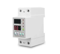 Dispositivo di protezione da sovratensione e sottotensione regolabile su guida DIN 230V relè di protezione monitoraggio limite corrente 40A 60A 80A 100A(L N 110V 60A)