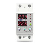 Dispositivo di protezione da sovratensione e sottotensione regolabile su guida DIN da 60 A 230 V, relè di protezione TOVPD1-63, 1 pezzo(60A)