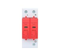 Dispositivo di protezione da sovratensione for fulmini SPD AC 385V for casa, 1P, 2P, 3P, 4P, solare fotovoltaico, a bassa tensione, con opzioni for protezione da 20KA a 60KA(4P,AC385V20-40KA)