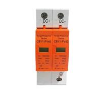 Dispositivo di protezione da sovratensione SPD DC 500V 800V 1000V 2P DC1000V 20KA~40KA Scaricatore bassa tensione for guida DIN domestica 2 poli Protettore(DC1000V)