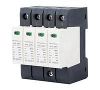 Dispositivo di protezione da sovratensioni 4P, scaricatore di sovratensioni 385 V CA max 40 kA, montaggio su guida da 35 mm SPD a bassa tensione per protezione da fulmini protezione dell'alimentazione