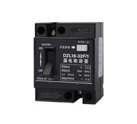 Dispositivo di protezione dalle perdite DZL18-32F/1 interruttore automatico con custodia in plastica 220 V a pulsante singolo(2P;32A)