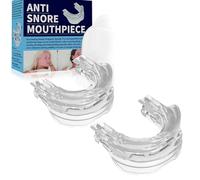 Dispositivo di protezione della bocca anti russamento, paradenti regolabile per russare, dispositivi anti russamento per l'apnea del sonno, ausili per smettere di russare (2PCS)