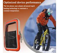 Dispositivo Di Protezione Per Cellulare Per Clima Freddo,Borsa Con Guanto Per Schermo Touch | Custodie Portatili Per Uso Esterno Per Smartphone - Per Sci All Aperto Escursionismo Al Coperto Inverno