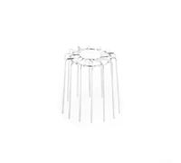 Dispositivo di protezione per grondaie in acciaio inox, per tubi di scarico esterni, per mantenere i percorsi e ridurre al minimo il trabocco (tubo da 90 cm)