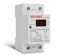 Dispositivo di protezione ripristino over/under tensione DIN Rail 230 V recupero
