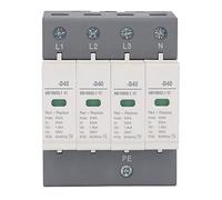 Dispositivo di protezione sovratensione 4P Protezione sovratensione 385 V CA 36 mm Montaggio su guida Guscio PC ignifugo per apparecchiature elettroniche Strumentazione Linee di
