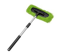 Dispositivo di pulizia per parabrezza auto | Sbrinatore con funzione telescopica - Mocio per lavaggio auto, per finestre camion e pavimenti