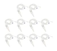 Dispositivo di punta di irrigazione automatico con interruttore di valvola di controllo, adatto per piante esterne e interne, 10 pz