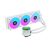 Dispositivo di raffreddamento a liquido per CPU ARGB tutto in uno Lian Li Galahad II Trinity da 360 mm - bianco
