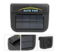 Dispositivo di Raffreddamento 'auto Ventilatore di Scarico a Energia Solare Disintossicante Deodora Disappannante Protegge gli Elettrodomestici (Ventilatore solare per