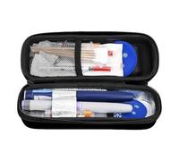 Dispositivo di raffreddamento per farmaci da viaggio - Borsa per medicinali refrigerata - Organizer per visualizzazione della temperatura | per uso quotidiano all'aperto, donne, uomini, viaggi in auto