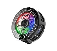 Dispositivo di raffreddamento per telefono, clip magnetica a basso rumore, controllo della temperatura a 3 livelli, dispositivo di raffreddamento wireless per telefono con schermo, per uomini e donne