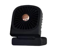 Dispositivo di raffreddamento personale con display digitale, ventilatore da tavolo regolabile, gadget di raffreddamento alimentato tramite USB per viaggi, scrivania e trucco, leggero ed elegante per