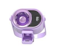 Dispositivo di raffreddamento portatile con ventola a clip - Abs 7,9 cm 200 G | Dispositivo di raffreddamento personale silenzioso Mini ventilatore ricaricabile tramite USB con cordino leggero | Passe