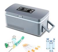 Dispositivo di raffreddamento portatile dell'insulina con batteria, scatola di immagazzinaggio freddo elettrica 2-8°C per il raffreddamento della droga del diabete, uso di viaggio dell'automobile