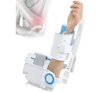 Dispositivo di riabilitazione dell'articolazione del gomito, tutore per gomito, attrezzo per esercizi per braccia, regolabile a 3 velocità, 2 modalità, esercizio ad angolo completo da -5° a 150°, pe