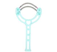 Dispositivo di rimozione facciale dei capelli, epilatore efficace Strumento di bellezza di molla di plastica portatile del dispositivo di depilazione per le donne e gli uomini (Verde)