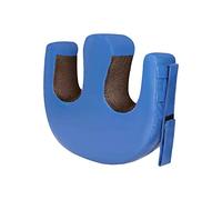 Dispositivo di rotazione del paziente costretto a letto Pad antidecubito Cuscino a U Cuscino girevole per pazienti, sdraiato, con cinghia di, Blu