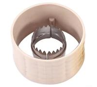 Dispositivo di sbucciatura per cereali compatto ed ergonomico per uso domestico per sbucciare efficacemente i chicchi dal mais asciutto e bagnato con manico sicuro (beige)
