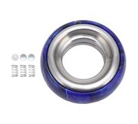 Dispositivo di scorrimento dell'anello da dito in senso orario antiorario che spinge il giocattolo da scrivania portatile in acciaio inossidabile