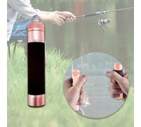 Dispositivo di serraggio per nodi di lenza da pesca, gancio antiscivolo,