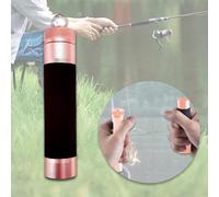 Dispositivo di serraggio per nodi di lenza da pesca, gancio antiscivolo,