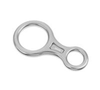 Dispositivo di sicurezza a 8 da 35 kN, discensore per arrampicata, speleologia,