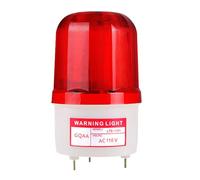 Dispositivo di sicurezza forte da 100 dB con luce lampeggiante a LED e design resistente alle intemperie allarme di sicurezza per cantieri di costruzione Allarme luminoso sonoro a LED