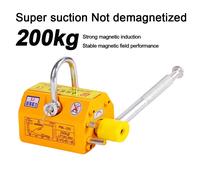 Dispositivo di sollevamento magnetico permanente Paranco magnetico Ventosa magnetica Morsetto per stampo magnetico di sollevamento super forte 100-200 kg