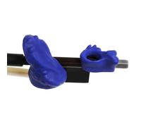 Dispositivo di spostamento dell'arco per dispositivo di presa dell'arco per correzione della forma della mano del violino per principianti adulti accessori violino per principianti(Blue)