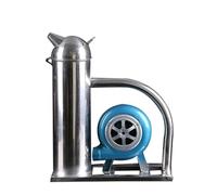 Dispositivo di spruzzatura del fumo a soffiatore manuale a testa rotonda Strumento for apicoltura in acciaio inossidabile Azionamento elettrico Spray for Fumo , strumenti per l'apicoltura