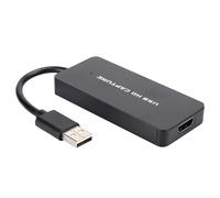 Dispositivo di streaming live da HDMI a USB per la connessione di console di gioco, robusto e durevole, convertitore HDMI plug and play, modalità