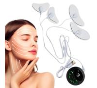 Dispositivo Di Stretching Facciale - Stimolatore Muscolare Facciale A Basso Rumore | Esercitatore Di Dimagramento Del Viso Per Stimolazione Dei Muscoli Facciali | Massaggiatore Elettrico Multifunzione